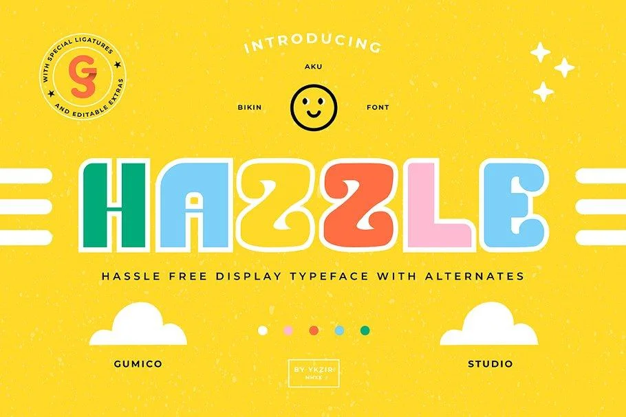 Hazzle Typeface Free Download