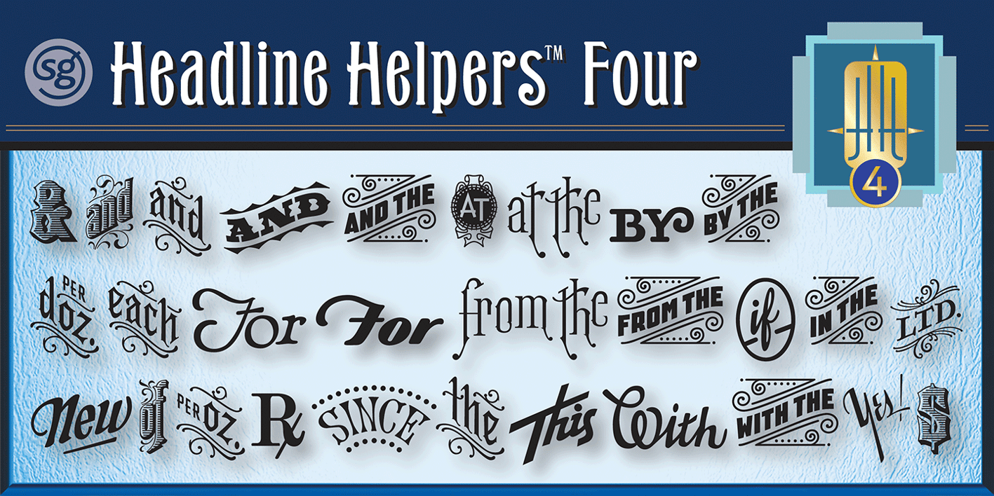 Headline Helpers SG Font Free Download