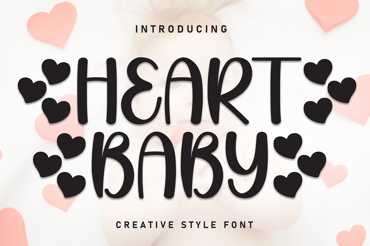 Heart Baby | Script Font Free Download Free Download