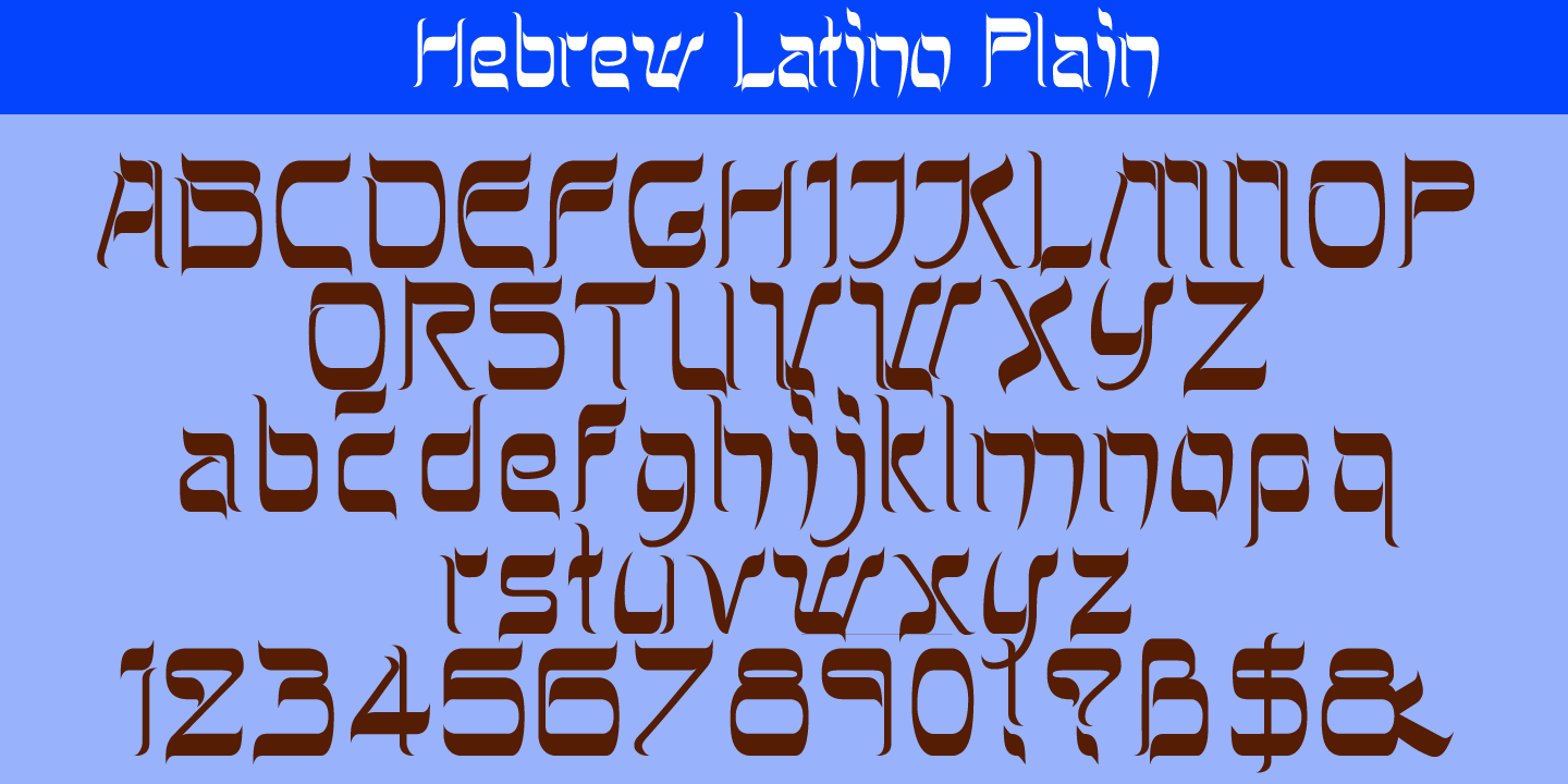 Hebrew Latino Free Download Free Download