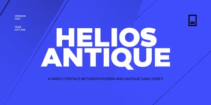 Helios Antique Font Free Download