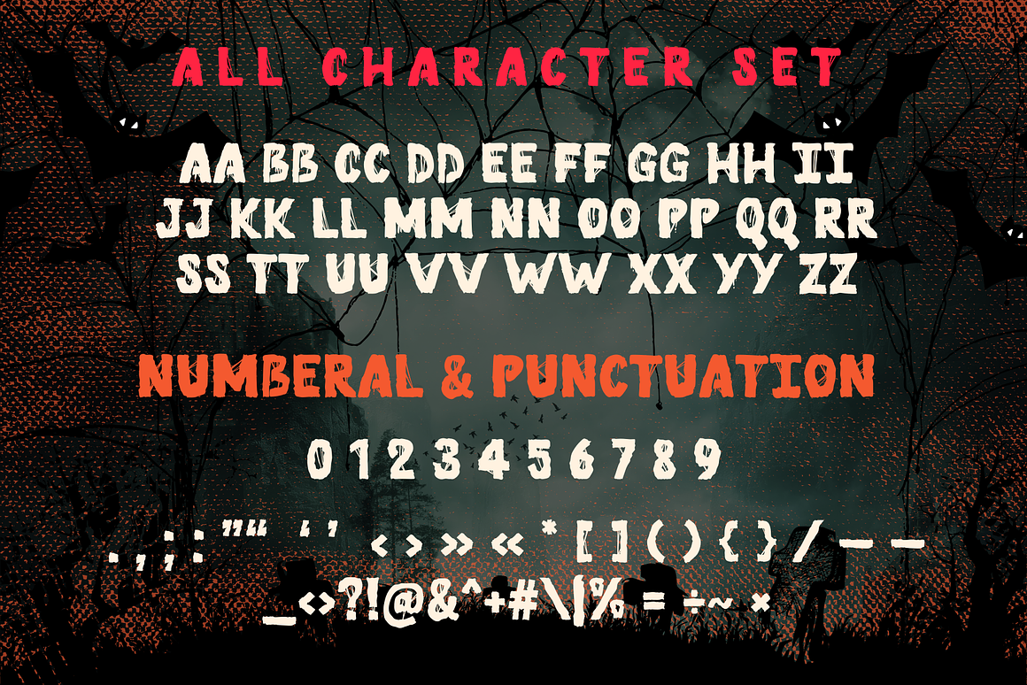 Hello Halloween is Halloween Font Free Download