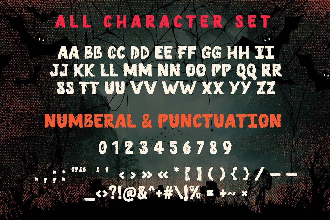 Hello Halloween is Halloween Font