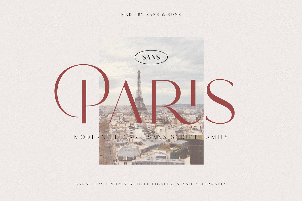 Hello Paris - Modern Sans Free Download Free Download