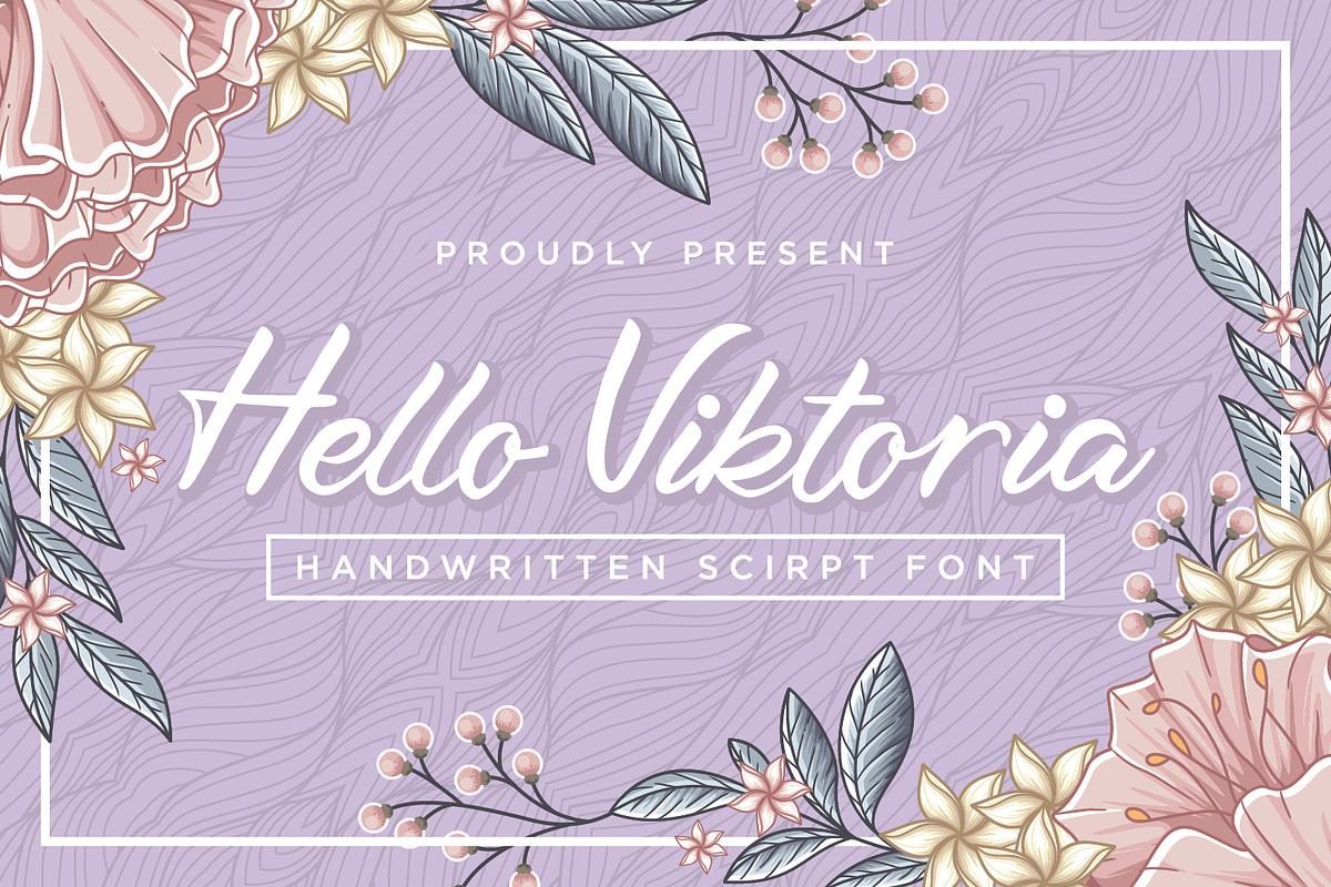 Hello Viktoria - Handwritten Script Free Download Free Download