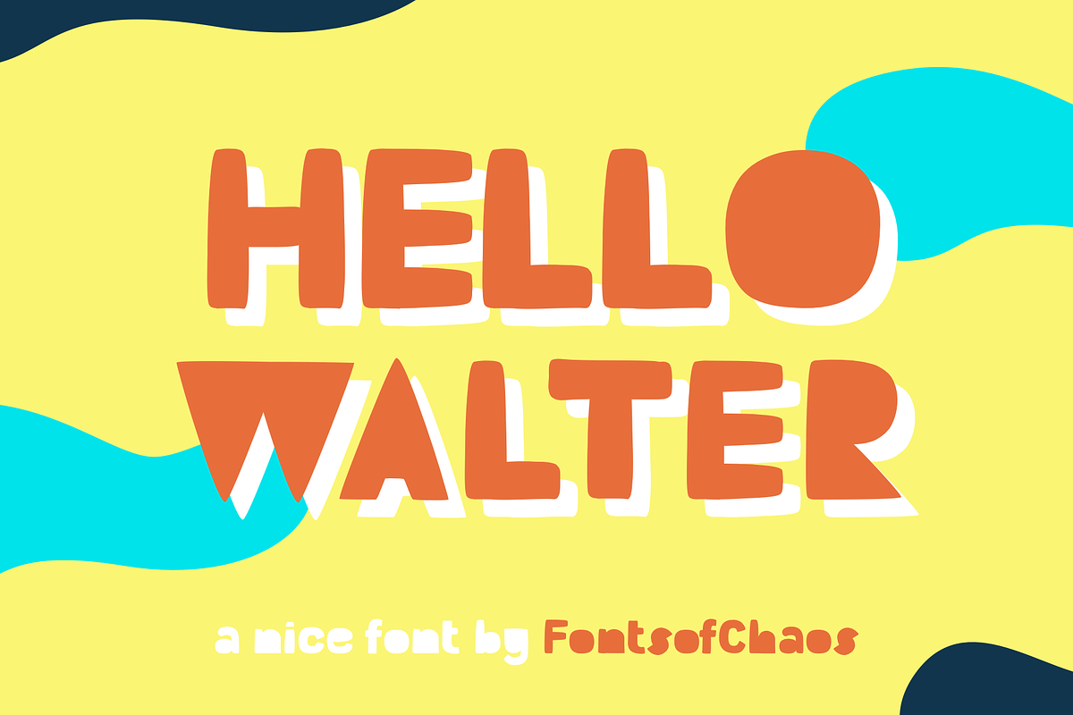 Hello Walter - Font Free Download Free Download