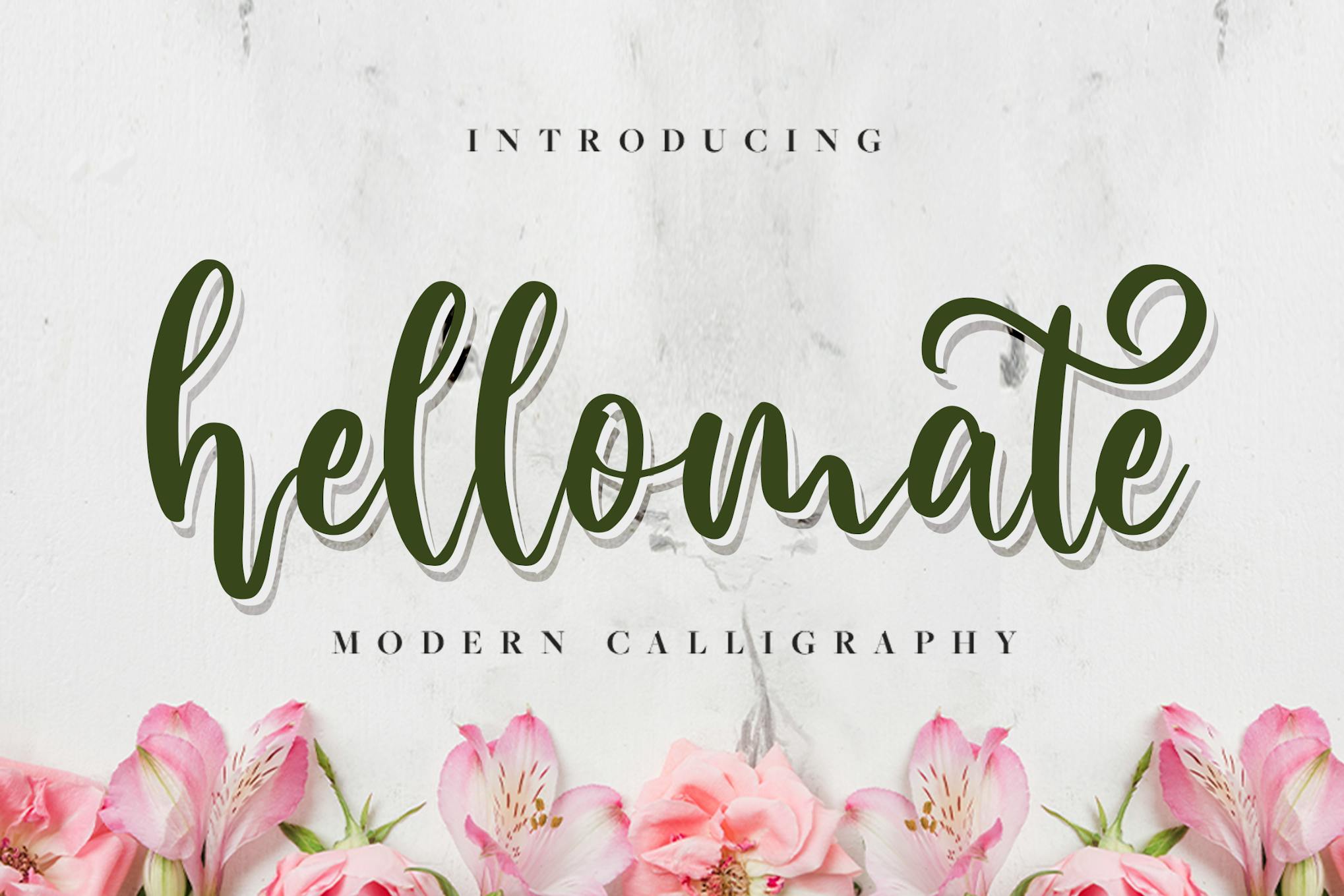 Hellomate - Wedding Font Free Download