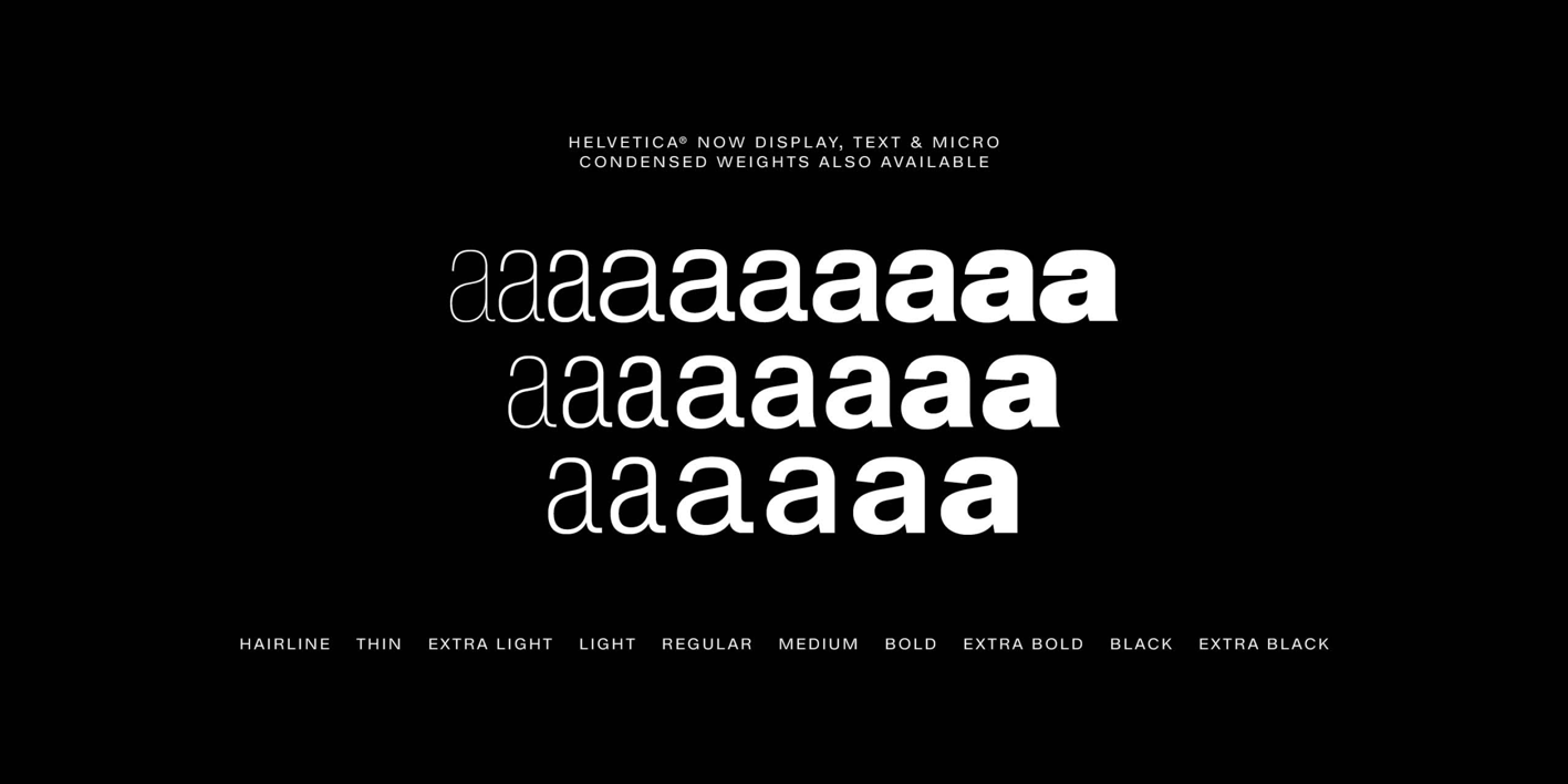 Helvetica Now Font Free Download