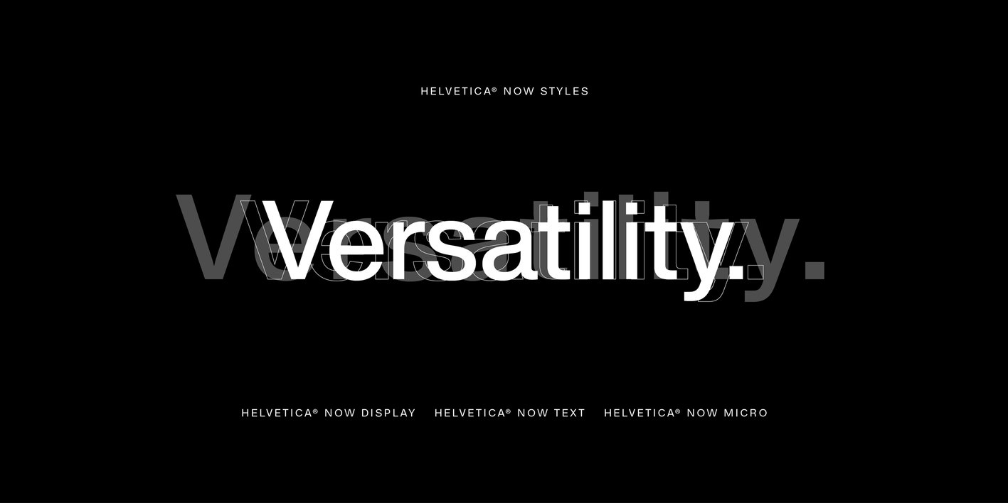 Helvetica Now Font Free Download