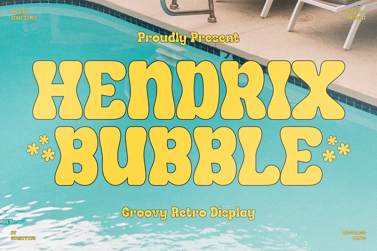 Hendrix Bubble Groovy Retro Display Free Download Free Download