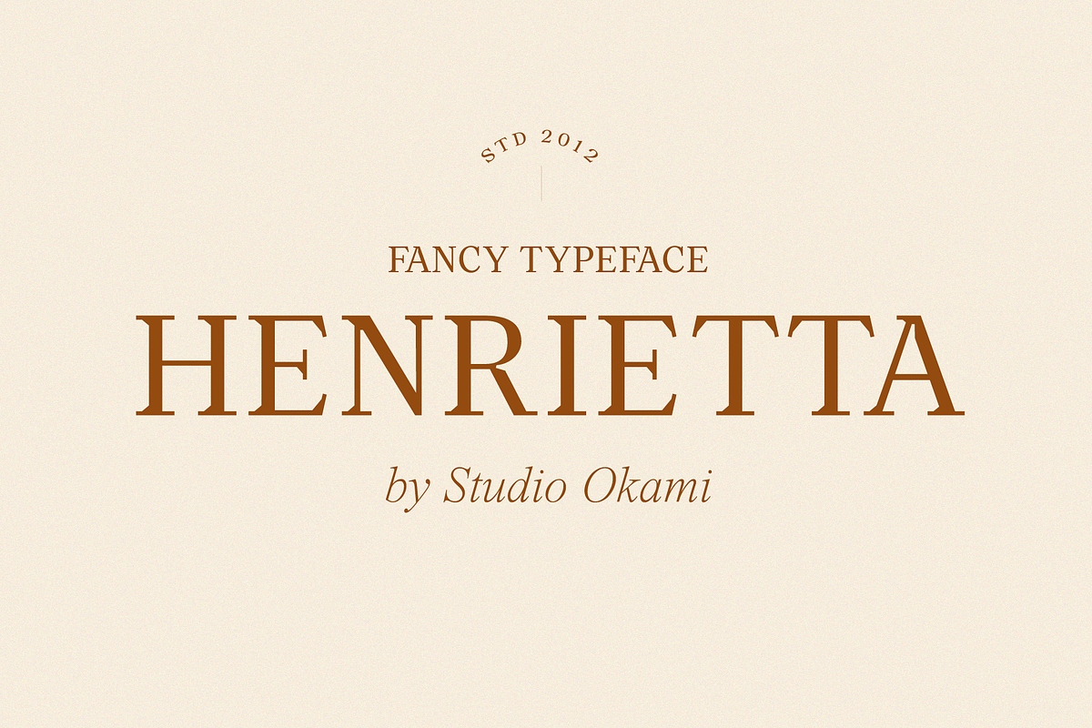 Henrietta Font (Fonts Pairing - Dou) Free Download Free Download