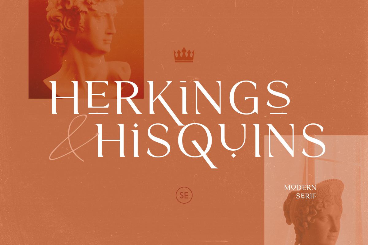 Herkings & Hisquins - Modern Serif Free Download Free Download