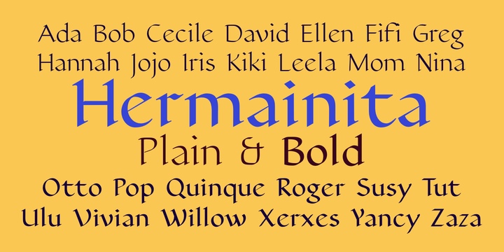 Hermainita Font Free Download