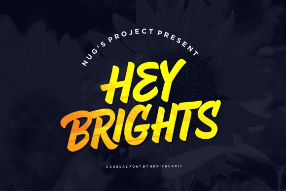 Hey Brights Font Free Download