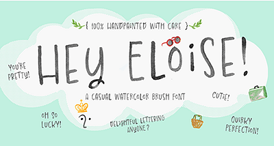 Hey Eloise Font Free Download Free Download