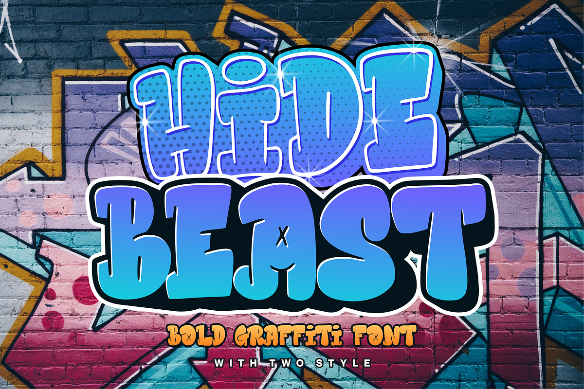 Hidebeast a Bold Graffiti Font Free Download Free Download