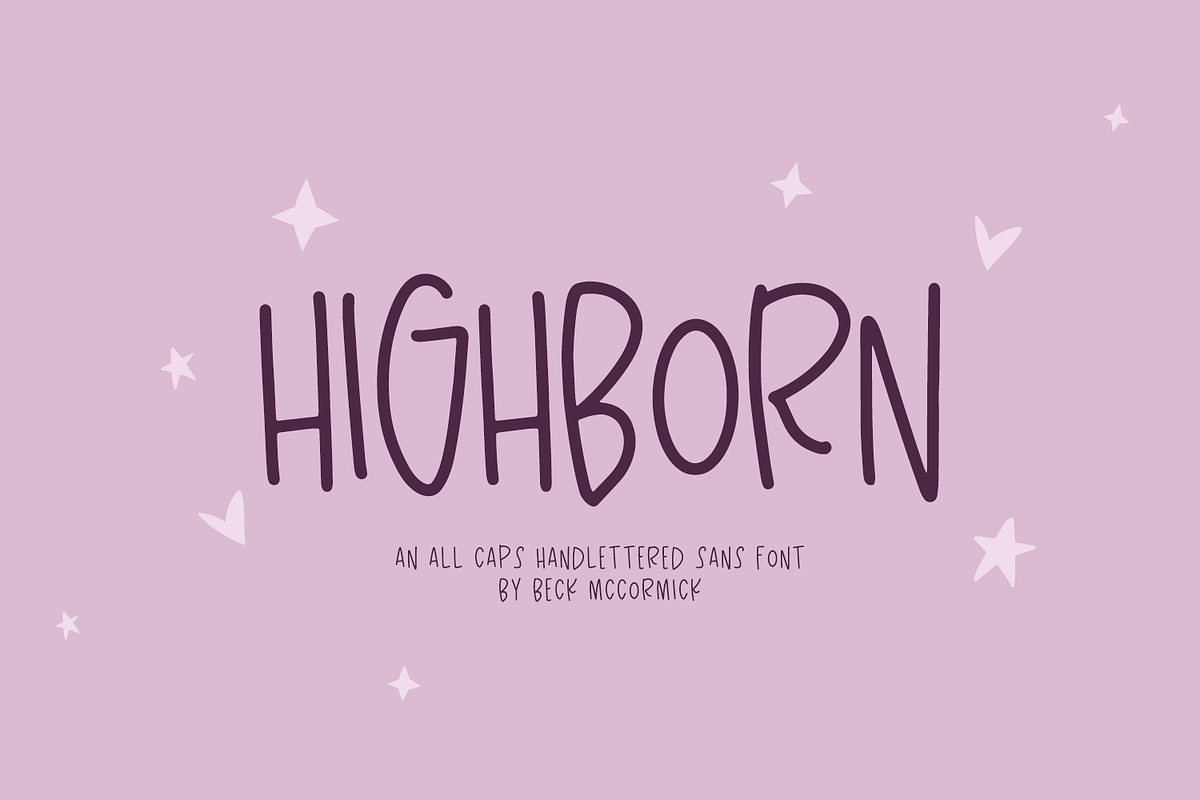 Highborn Sans Free Download Free Download