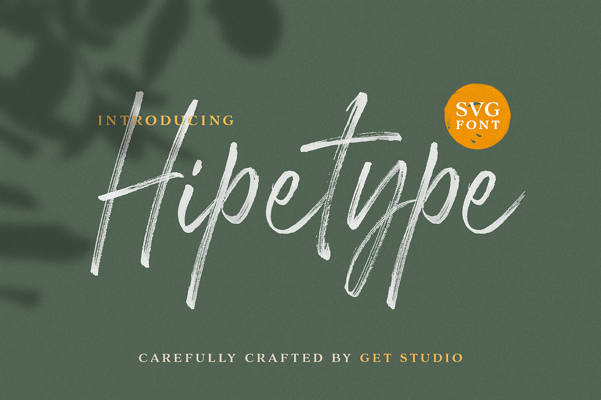 Hipetype SVG Font Free Download Free Download