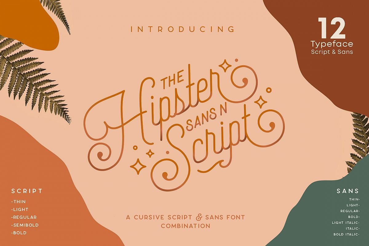 Hipster Style Script and Sans Typeface Free Download