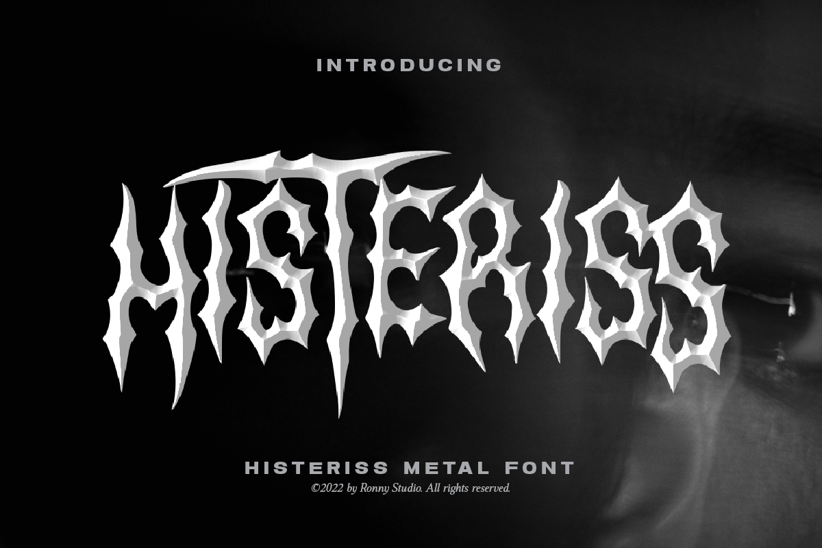 Histeriss Heavy Metal Font Free Download Free Download