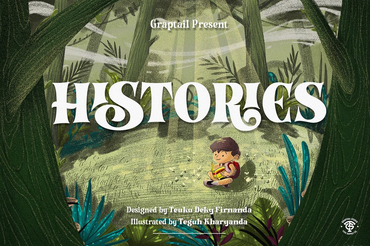 Histories - Fairytale Typeface Free Download Free Download