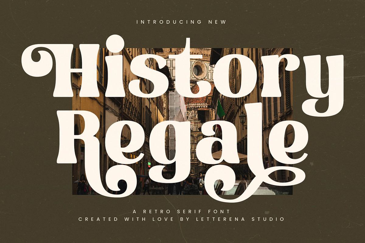 History Regale Retro Serif Font Free Download Free Download