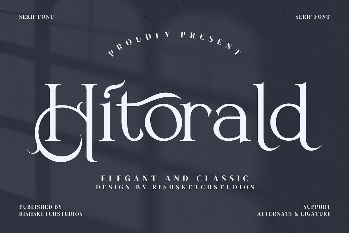 Hitorald Serif Fonts Free Download Free Download