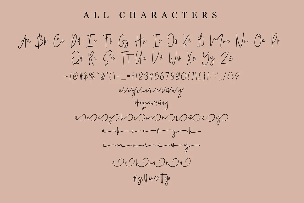 Hitterlove Lovely Signatoore Font