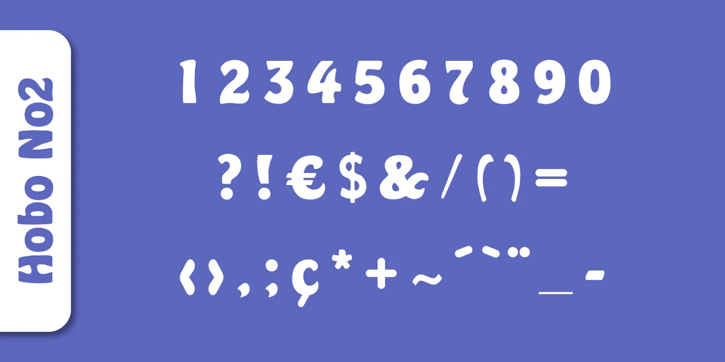Hobo No2 Font