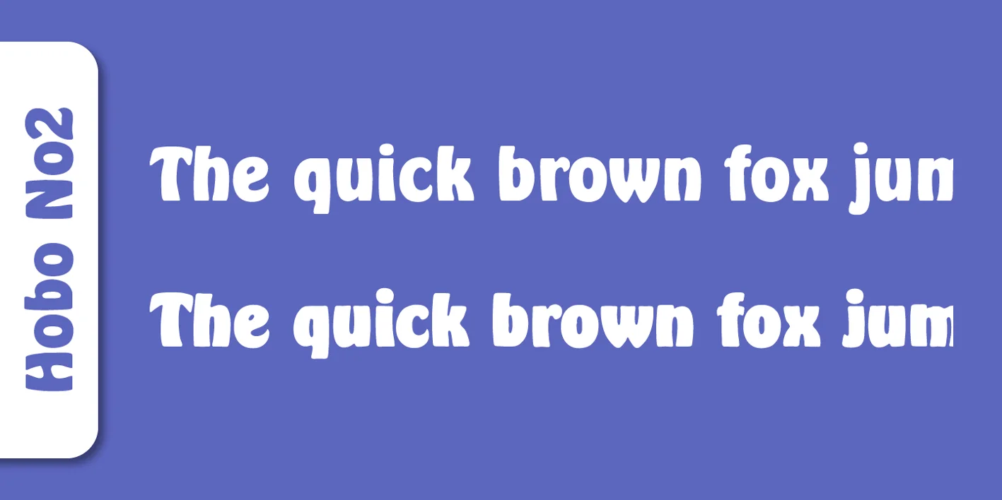 Hobo No2 Font