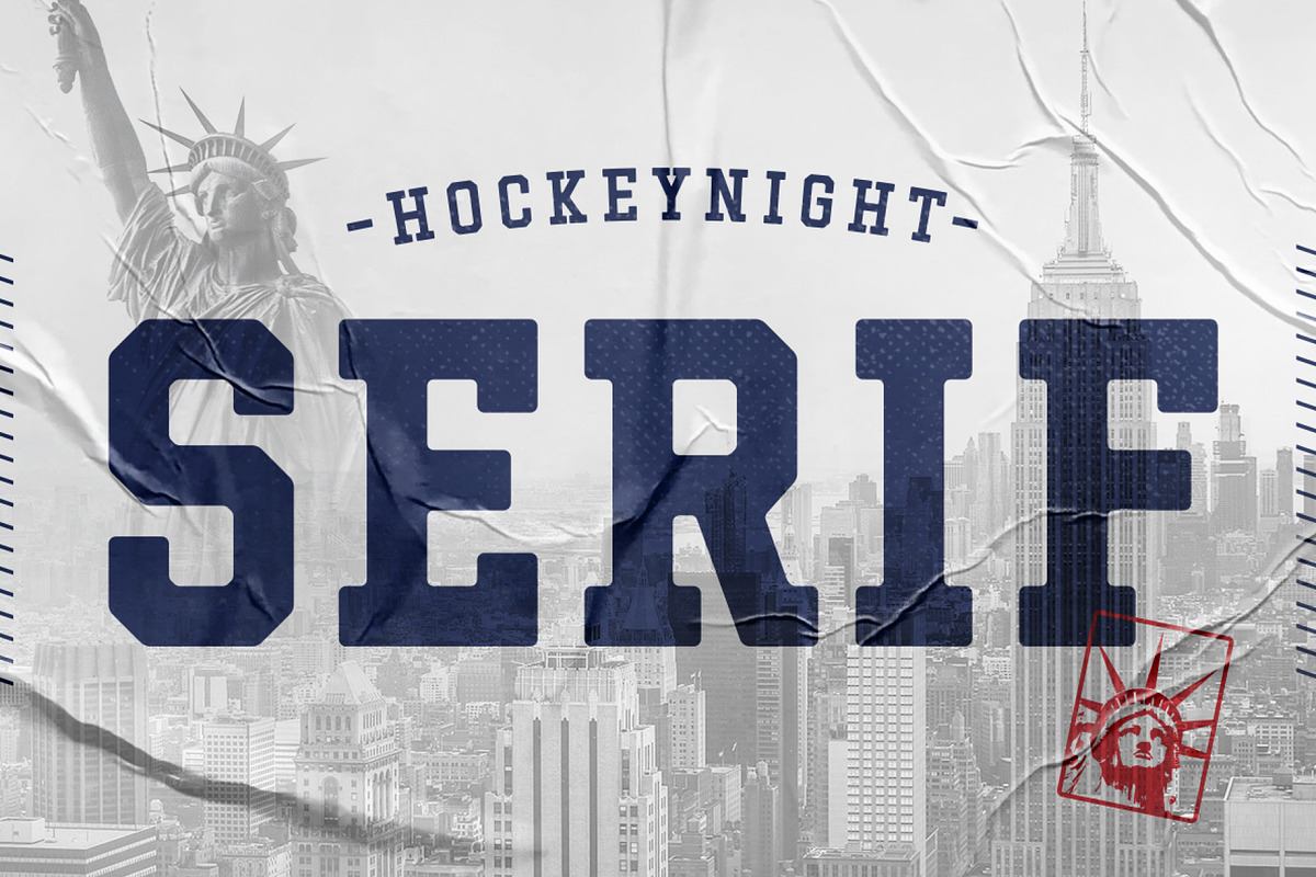 Hockeynight Serif Free Download Free Download