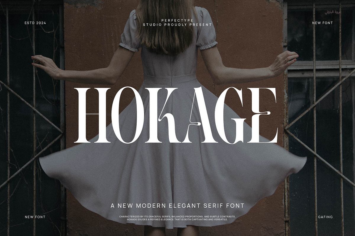 Hokage Elegant Serif Font Free Download Free Download