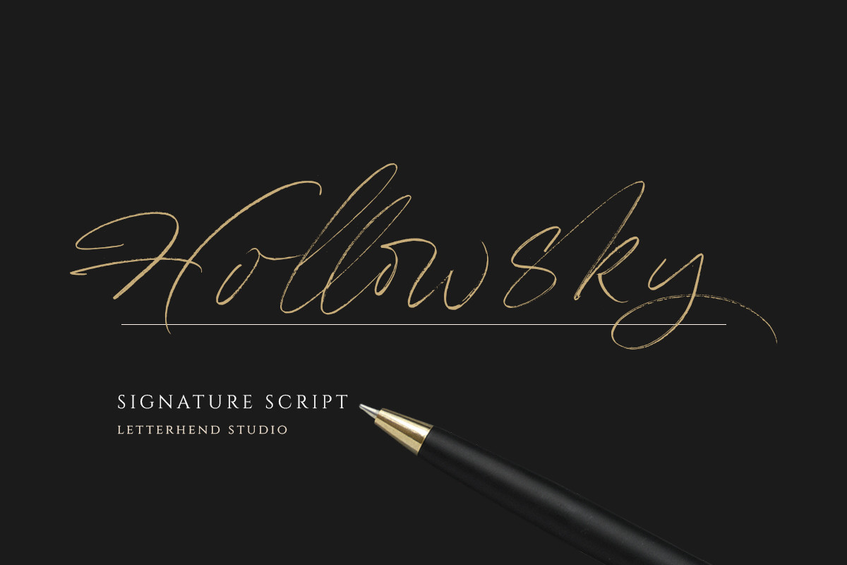 Hollow Sky Font Free Download