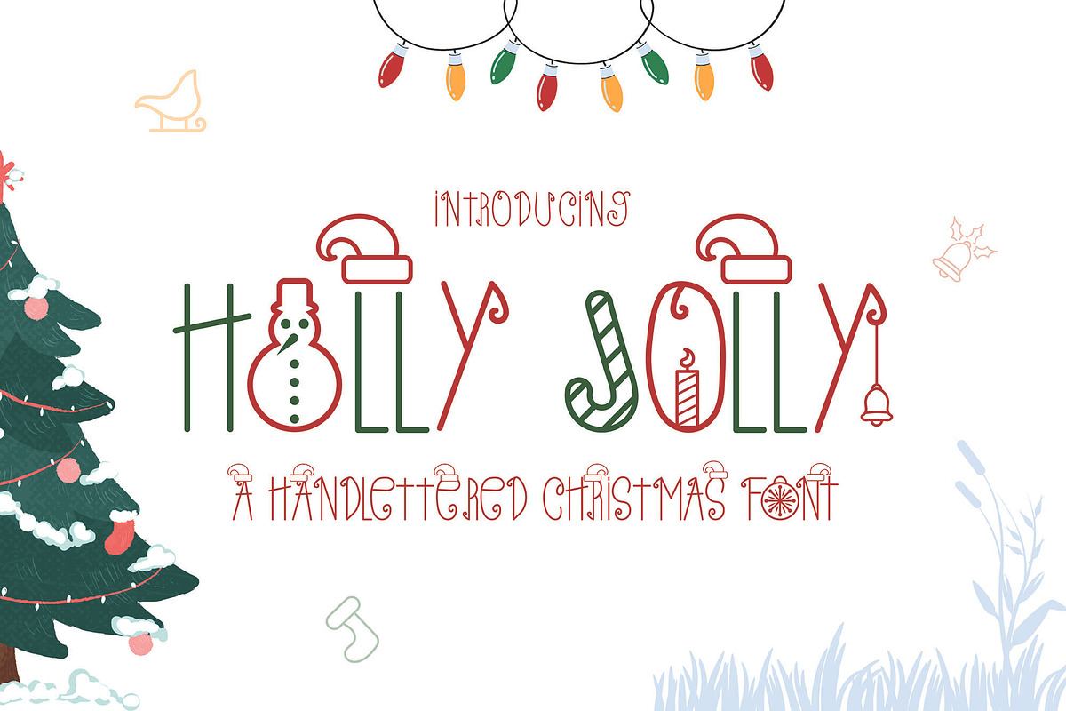 Holly Jolly - A Christmas Font Free Download Free Download