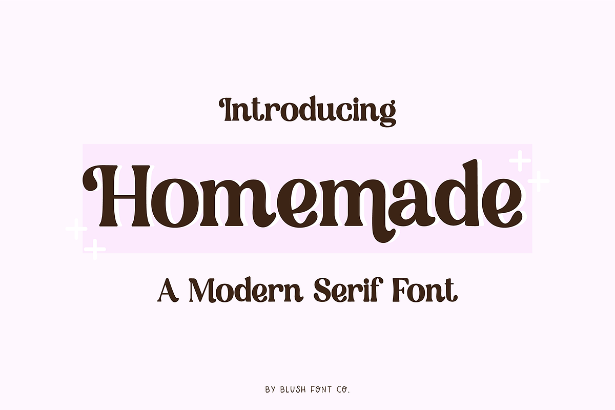 HOMEMADE Bold Modern Serif Font Free Download Free Download