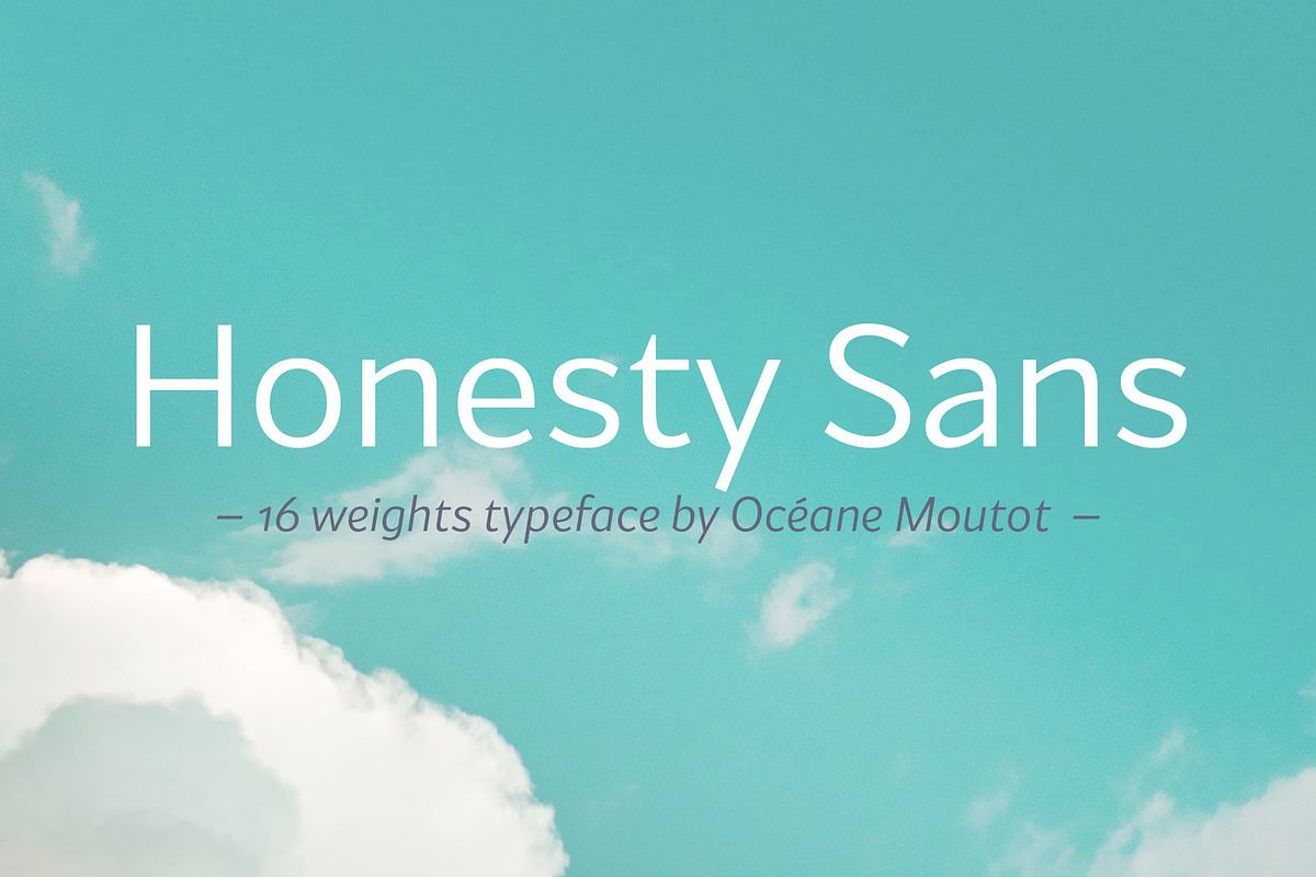 Honesty Sans Free Download Free Download