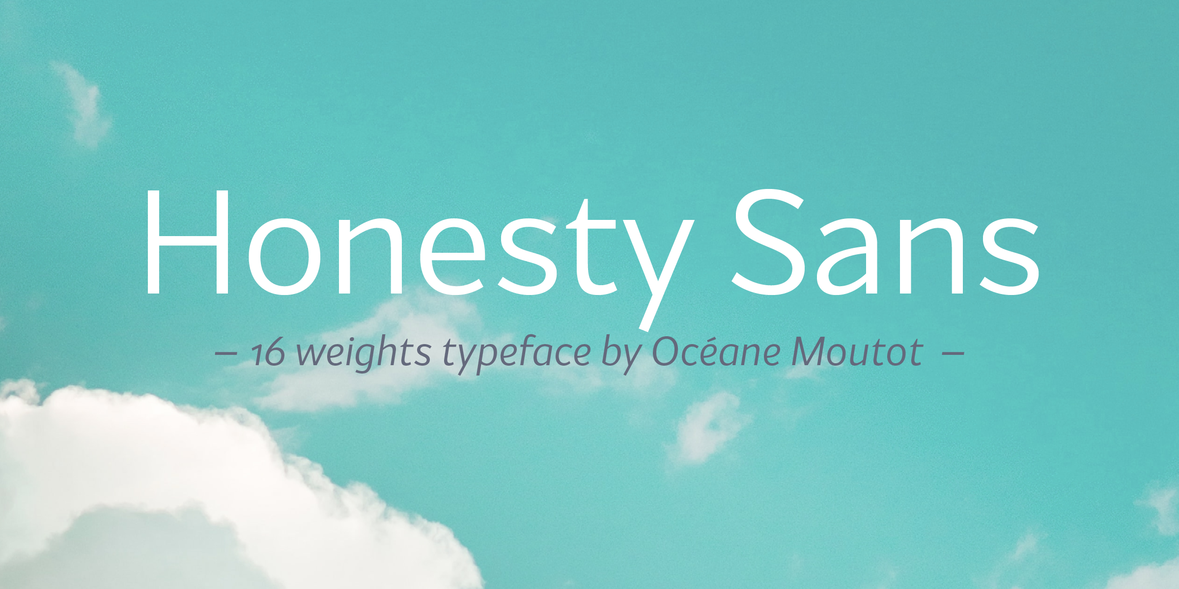 Honesty Sans Free Download Free Download