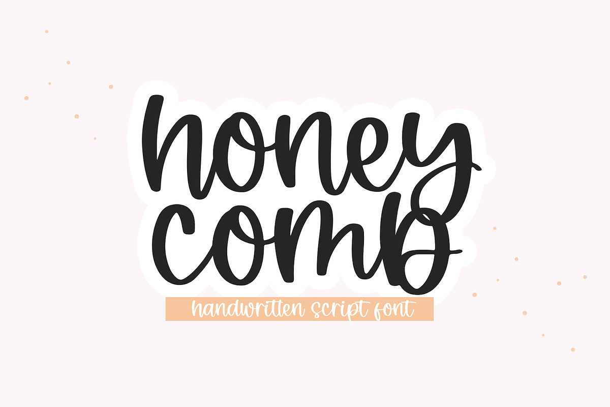 Honeycomb | Handwritten Script Font Free Download Free Download