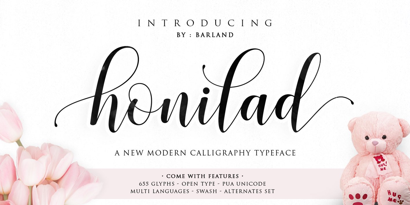 Honilad Script Font Free Download