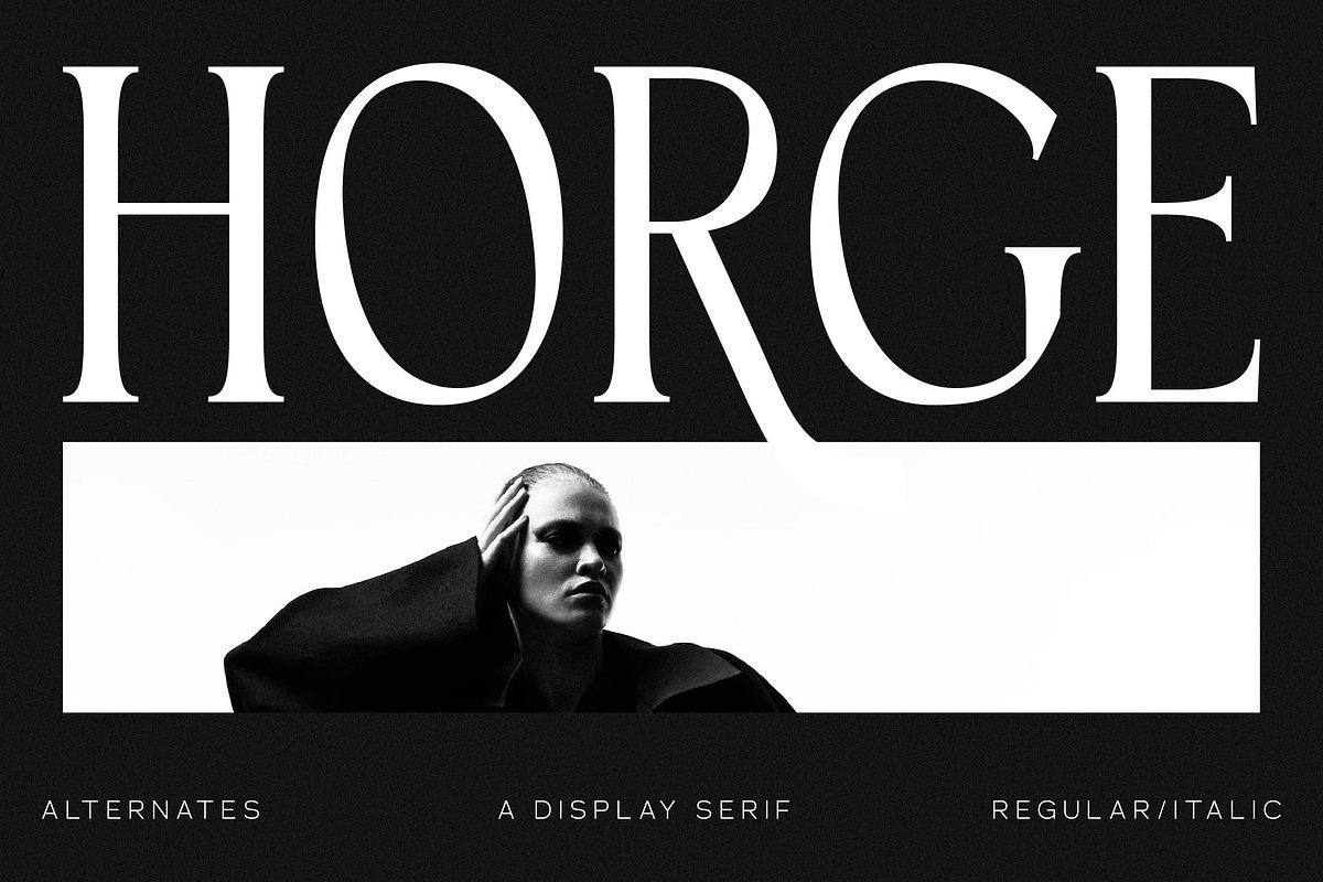 Horge A Display Serif Font Free Download Free Download