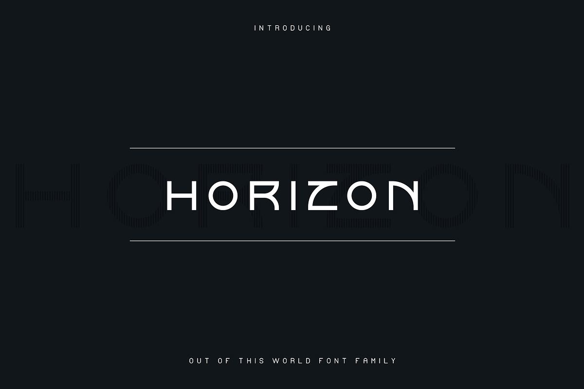 Horizon font family | -50% off Free Download Free Download