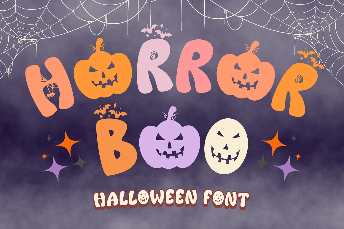 Horror Boo is a Retro Halloween Font Free Download