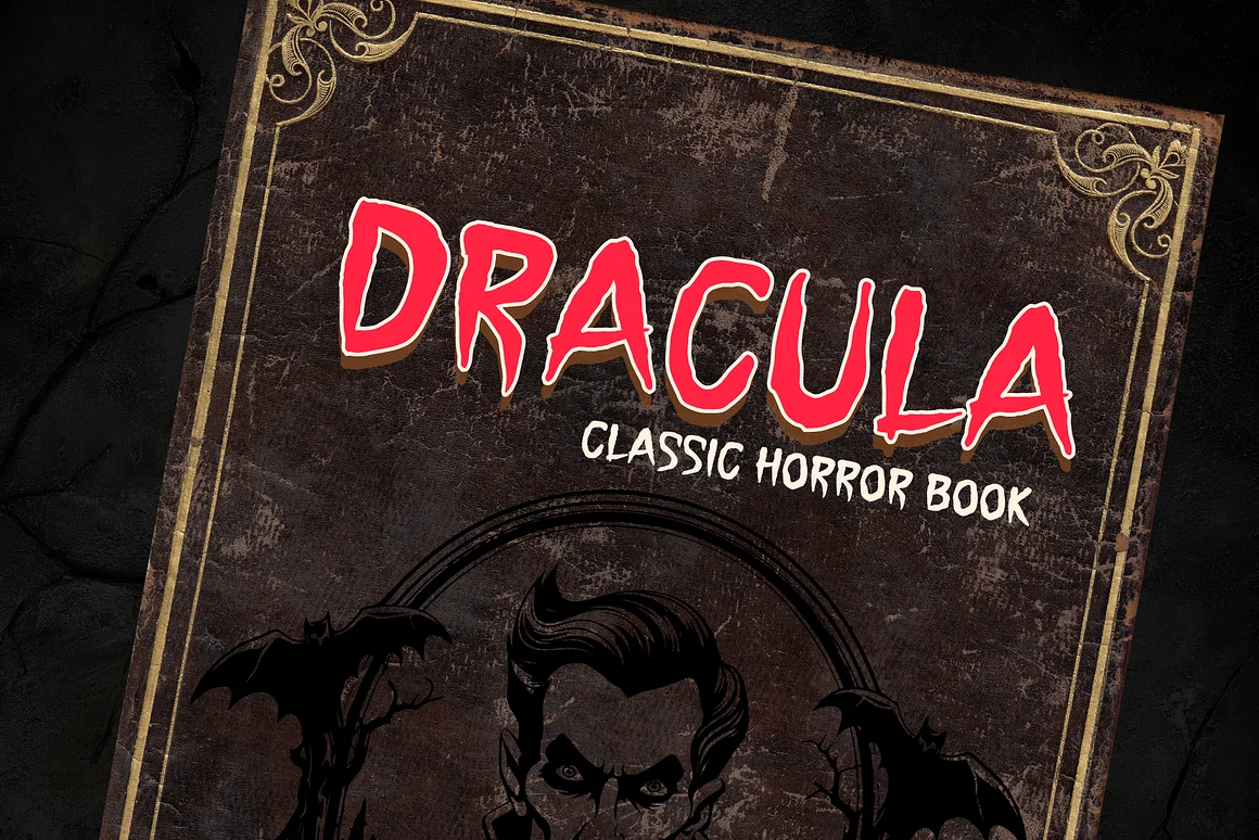 Horror Mansion is a Halloween Font