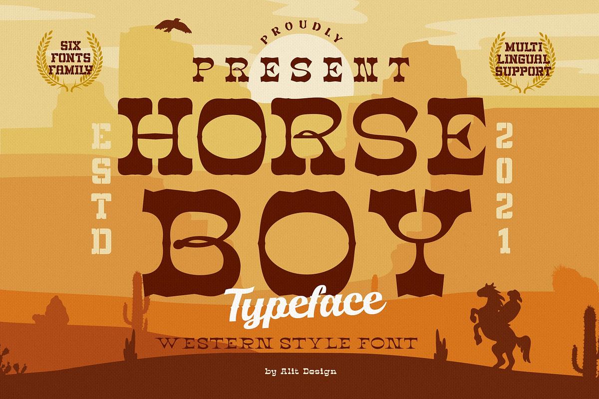 Horse Boy Typeface Free Download Free Download