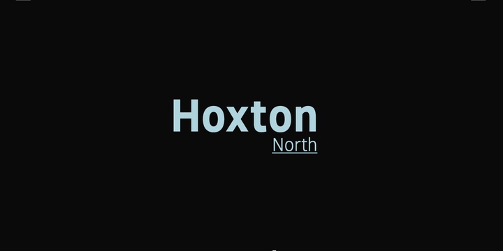 Hoxton North Font Free Download