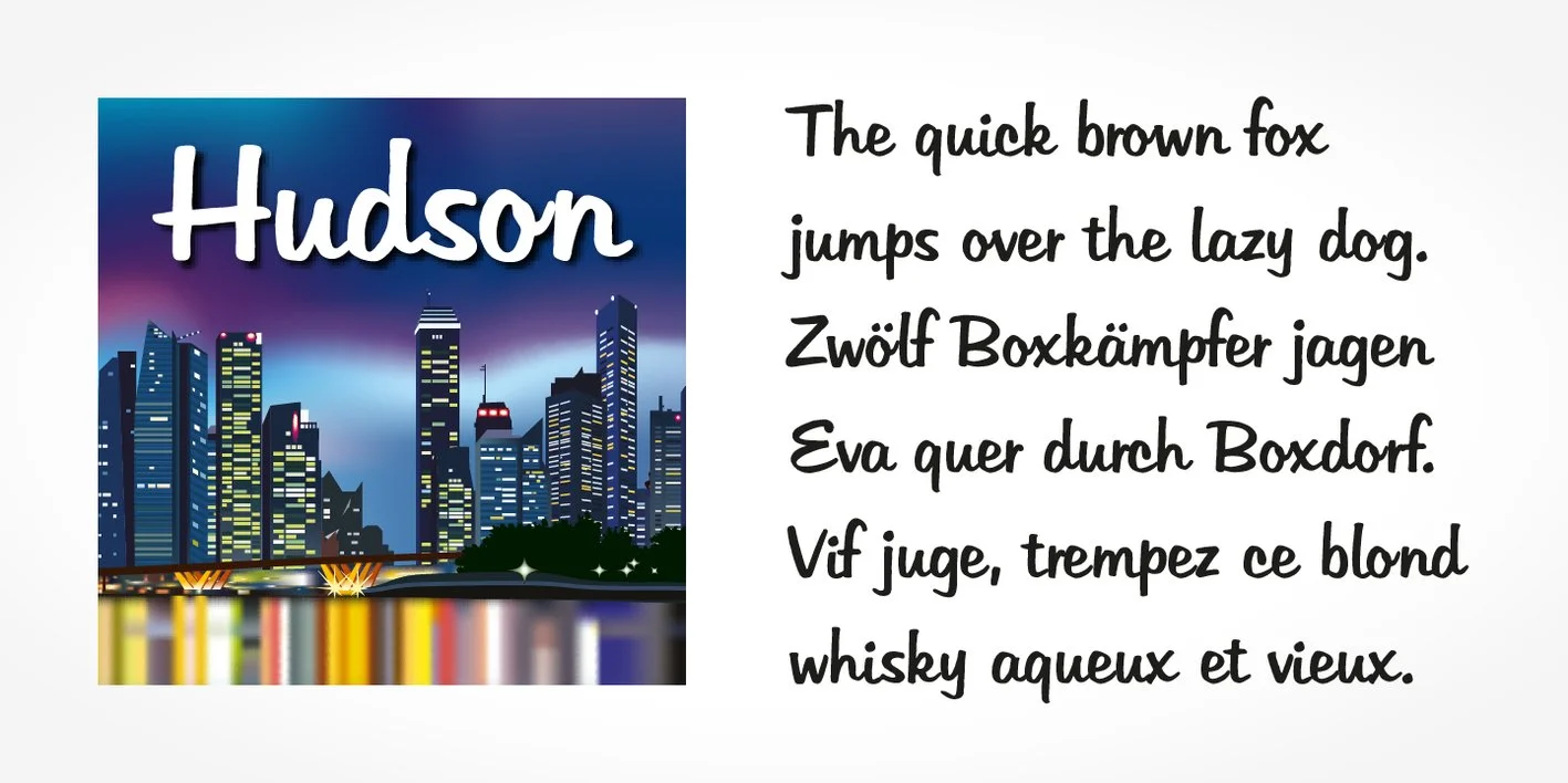 Hudson Font