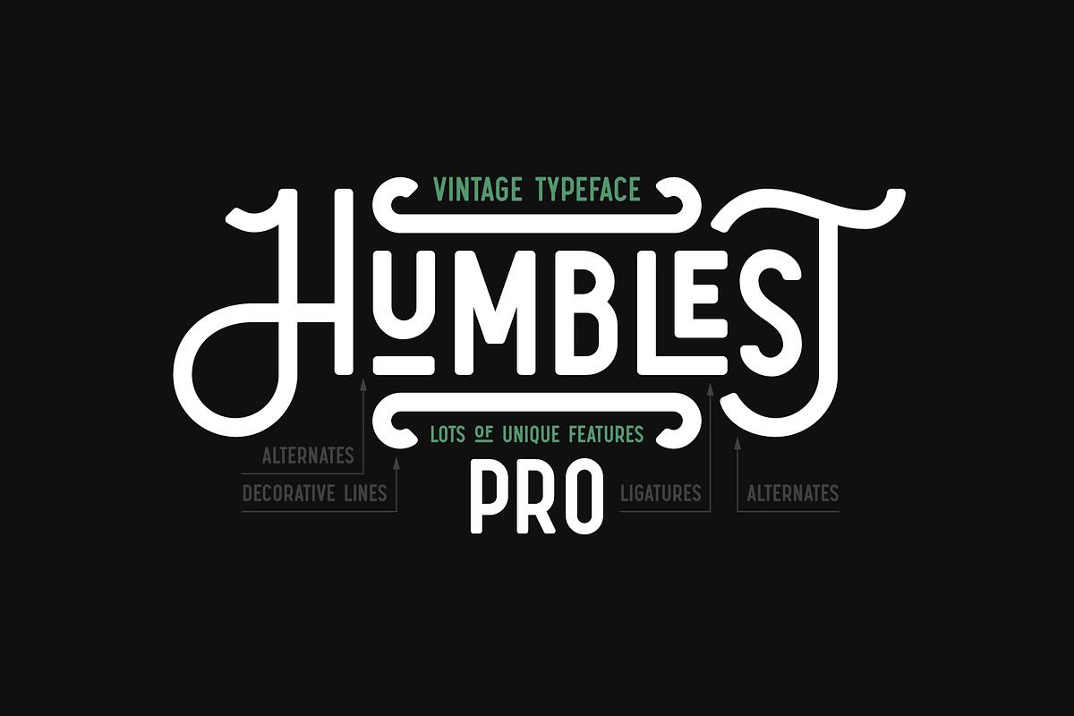 Humblest Pro Font Free Download Free Download