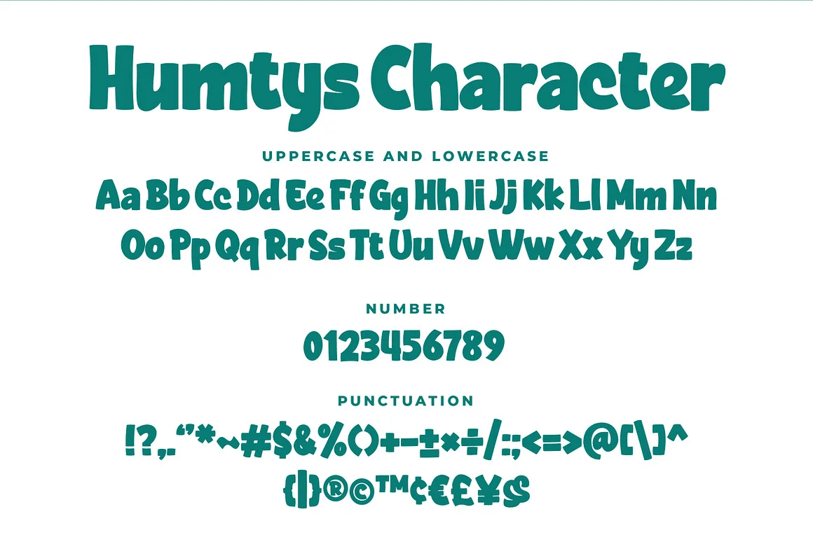 Humtys Fun Display Font