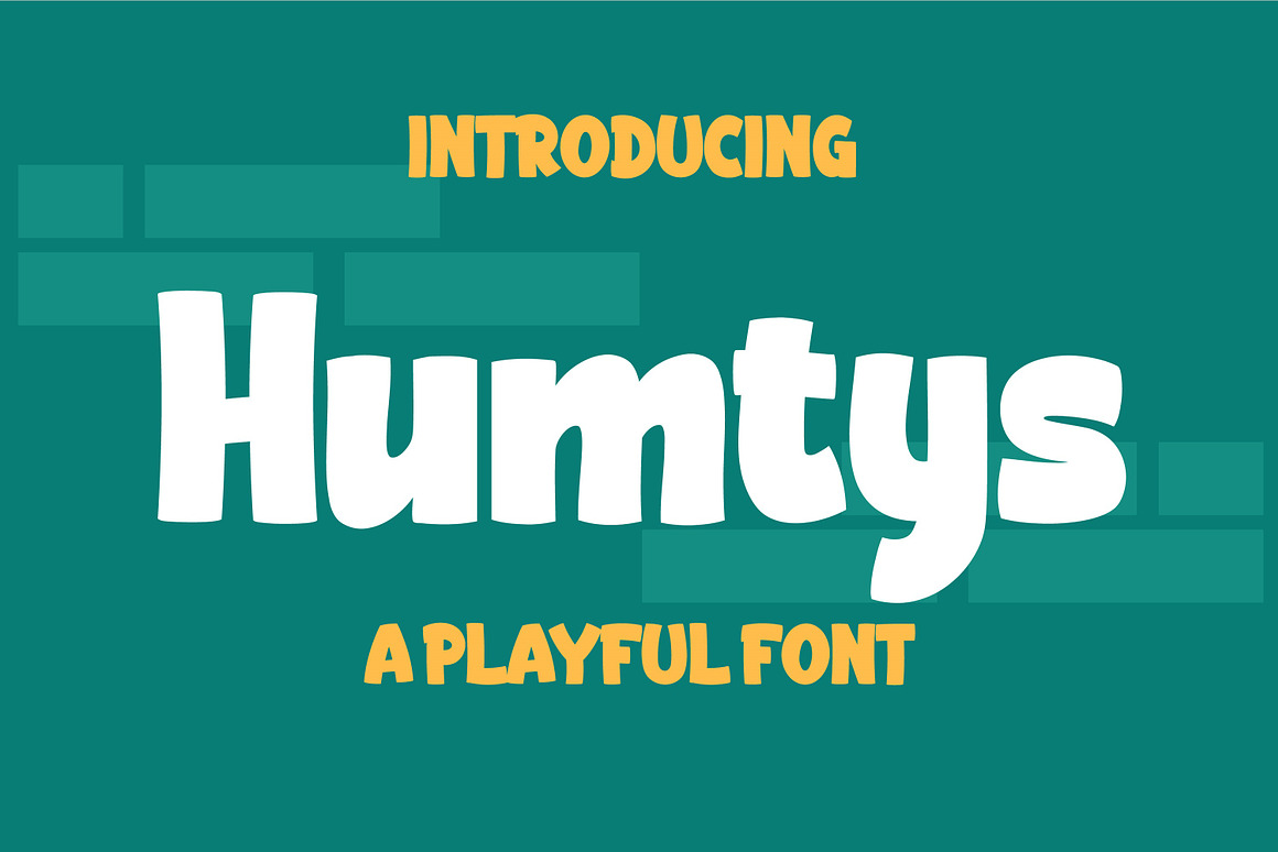 Humtys Fun Display Font Free Download