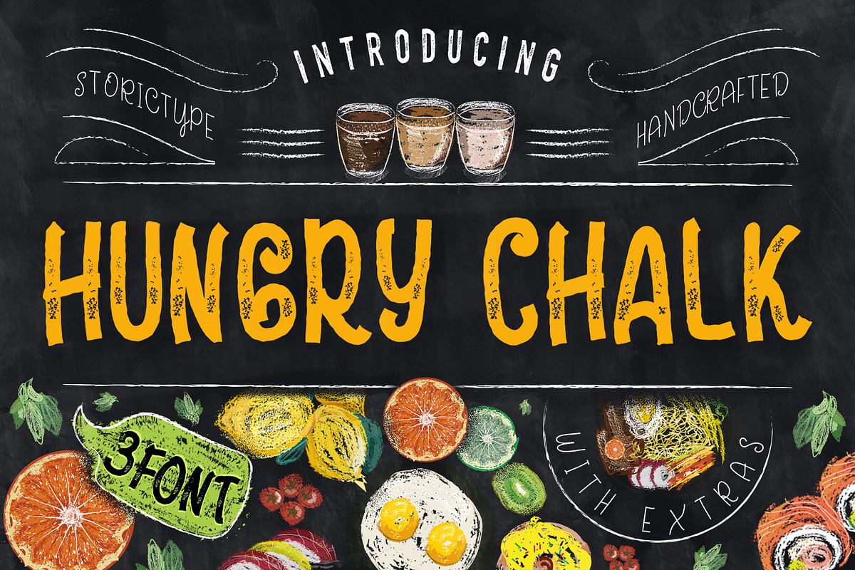 HungryChalk Typeface Free Download Free Download